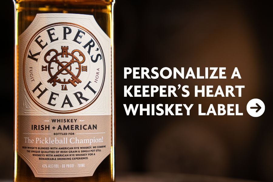 PERSONALIZE A FREE KEEPER’S HEART WHISKEY LABEL